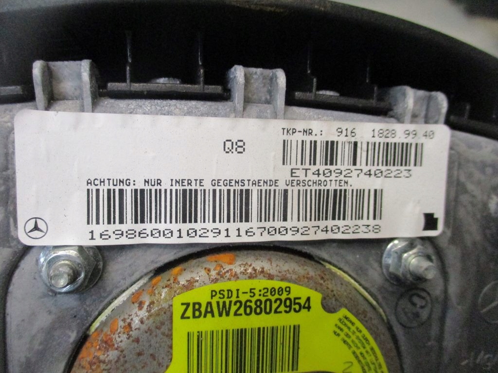 фото №6, Приборная панель приборная панель подушки безопасности подушка безопасности пассажира водителя ремни mercedes w169