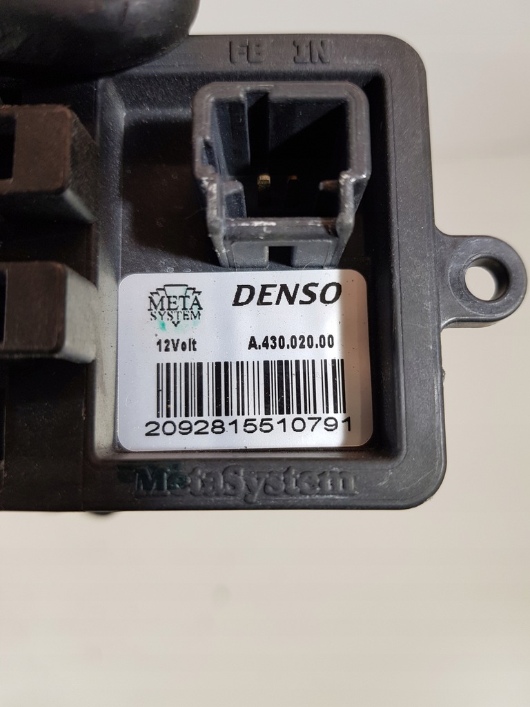 фото №8, Резистор вентилятор a43002000 fiat 500l tipo eur