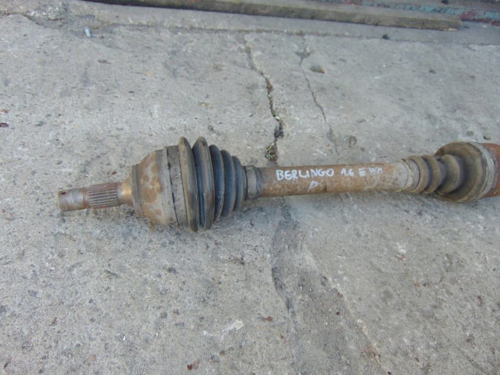 фото №7, Привідний вал права перед partner berlingo iii 1.6 hdi