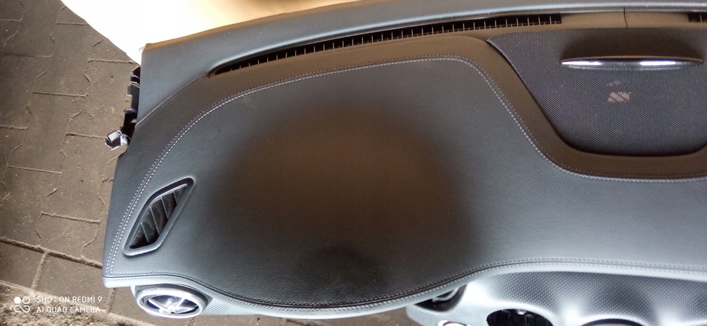 фото №15, Консоль приборная панель подушки безопасности mercedes a w176 amg воздуховод amg edition 1 кожа