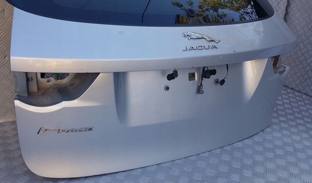 фото №8, Jaguar f-pace f pace x761 крышка багажника задняя задняя стекло 17r as3 rhodium silver
