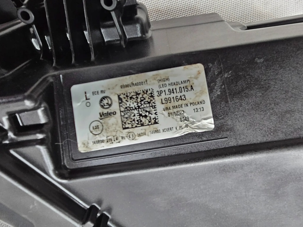 фото №11, Skoda superb iv 4 3p1 лампа перед передня ліва full led crystal 3p1941015a