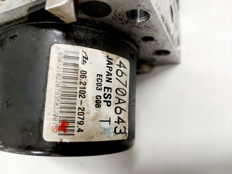 фото №7, Mitsubishi asx 1 i 1.8 did насос abs гальмівна гальма 4670a643