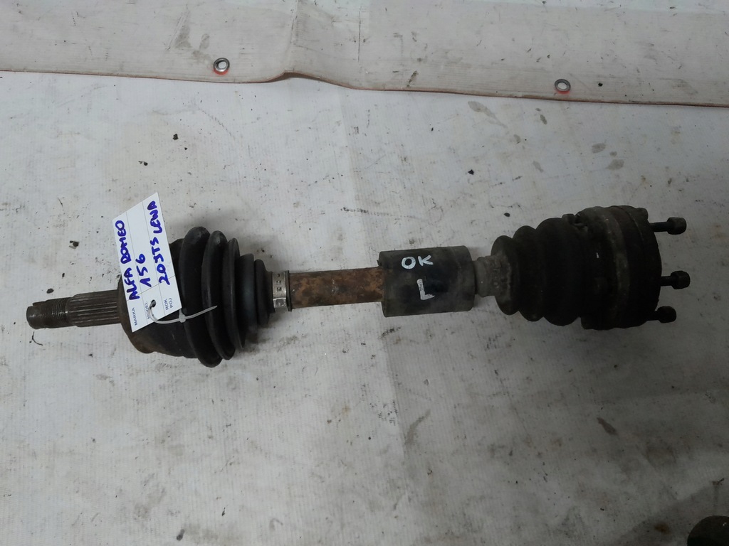 фото №1, Приводной вал левая перед alfa romeo 156 2.0 jts