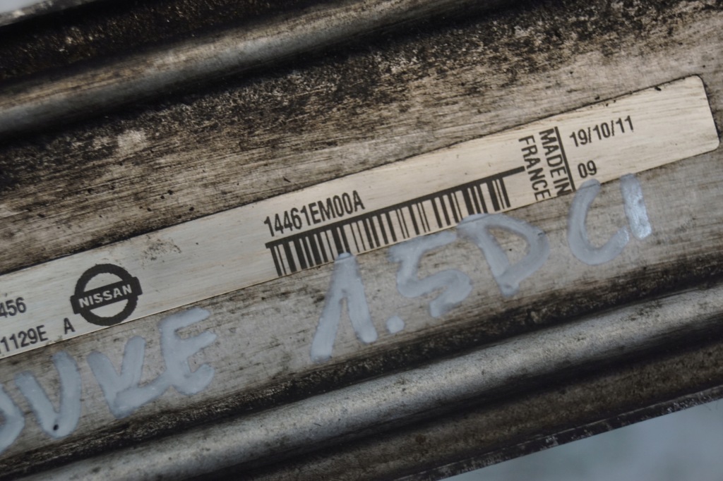 Интеркулер nissan juke f15 1.5 dci 14461em00a Цена