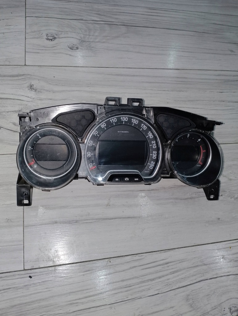 фото №1, Приборная панель счетчик citroen c5 iii 9665368980
