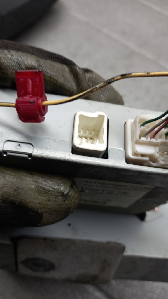 фото №5, Дисплей toyota avensis t25 86110-05020