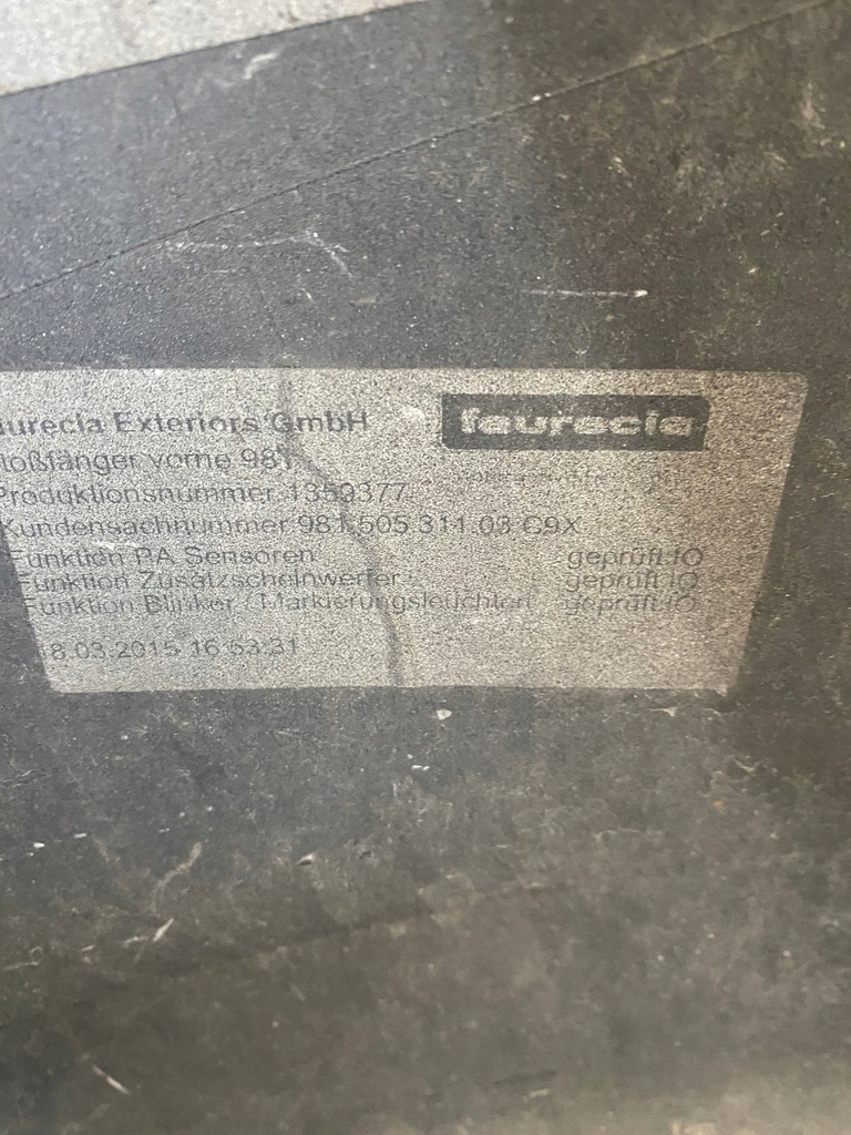 фото №14, Бампер перед porsche boxster cayman 981 12-16