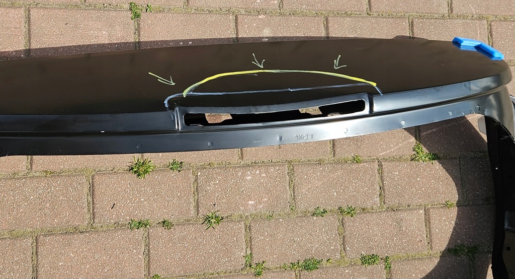 фото №7, Renault scenic ii grand 03-09 кришка багажника задня задня