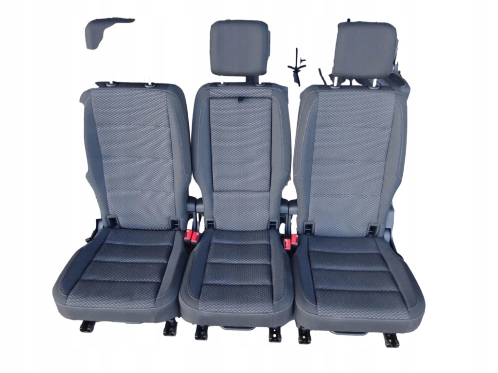 фото №1, Vw touran 5ta сидіння drugi ряд szmaciane