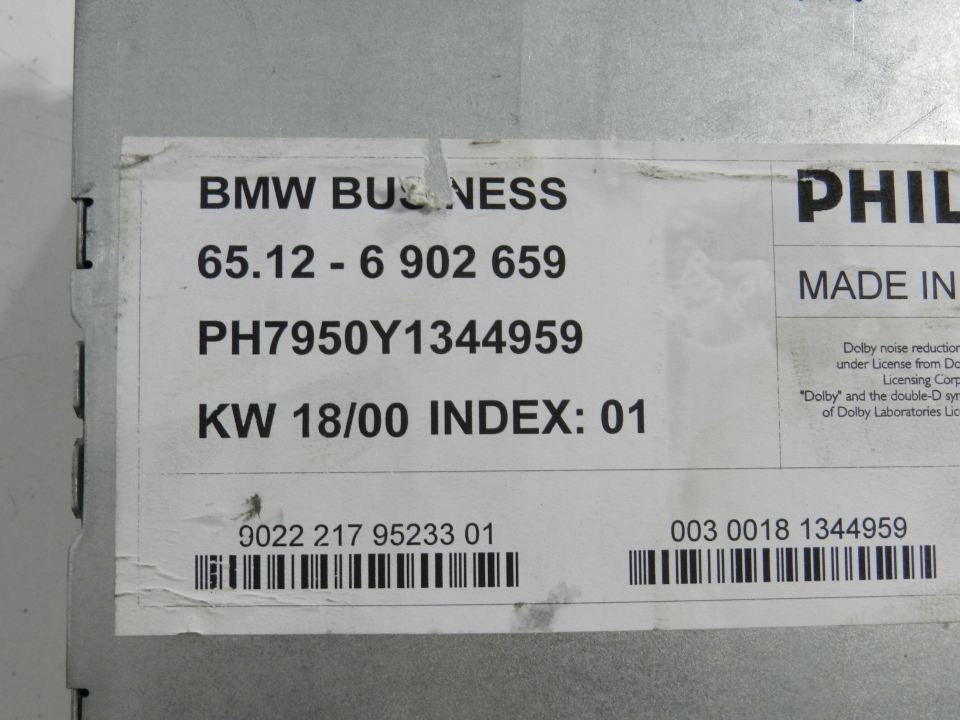 фото №6, Bmw 3 e46 рамка корзина радіо philips business