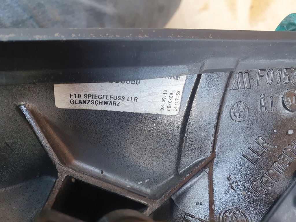 фото №10, Зеркало правое bmw f10 europa glanzschwarz 5pin