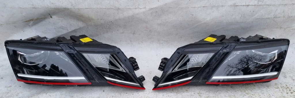 фото №1, Full led skoda octavia iii lift 17-20 левая kpl eu