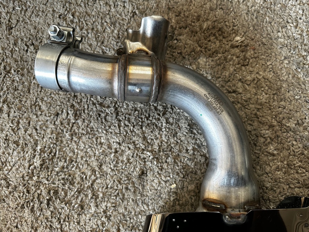 фото №6, Наконечник вихлоп комплект audi q8 4m8253681at, 4m8253682an