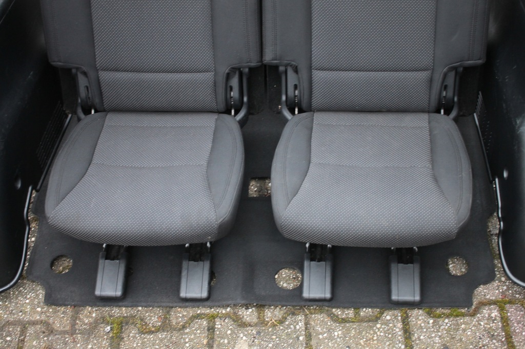 фото №5, Сидіння заднє сидіння 3 ряд обшивки ремені kia carens iv 13-19 комплект