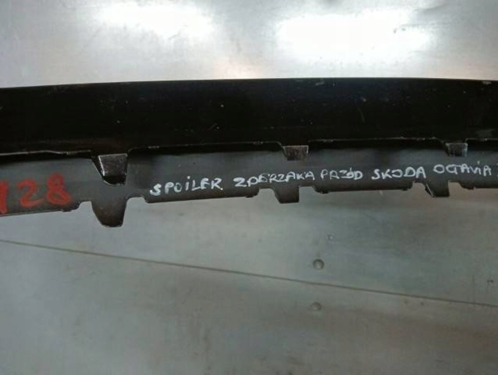 фото №6, M28 skoda octavia iv rs mk4 спойлер бампера передний перед 5e3807061a