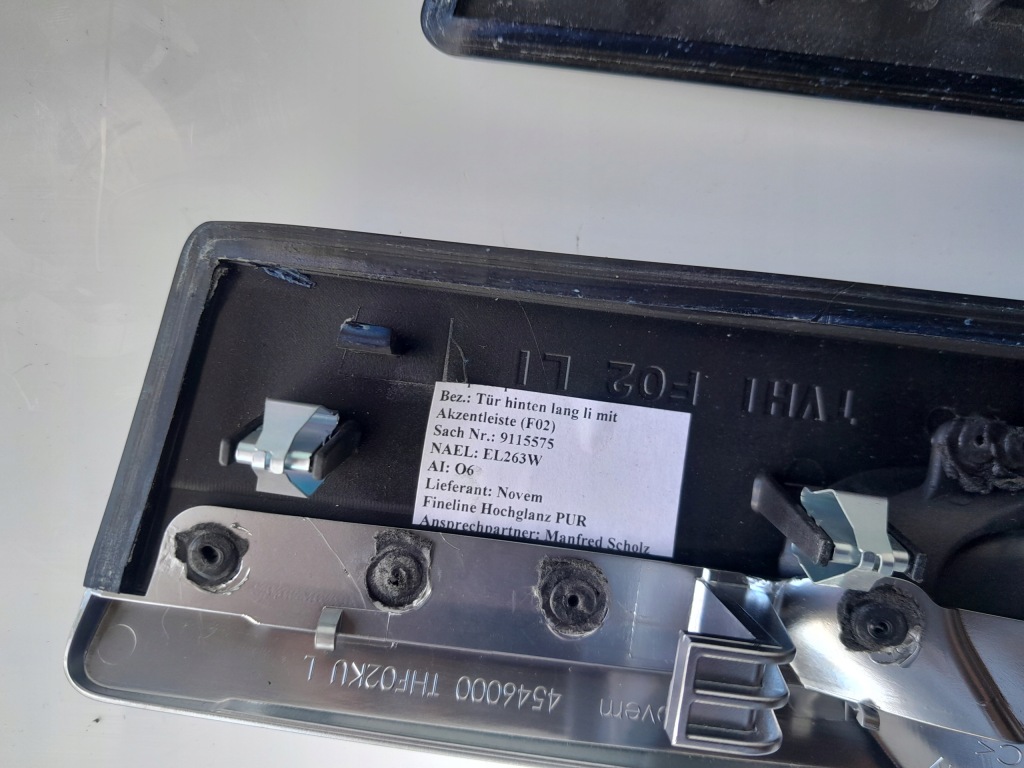 фото №12, Dekor декоры накладки декоративные дверь led bmw f01 f02 seria 7 11-