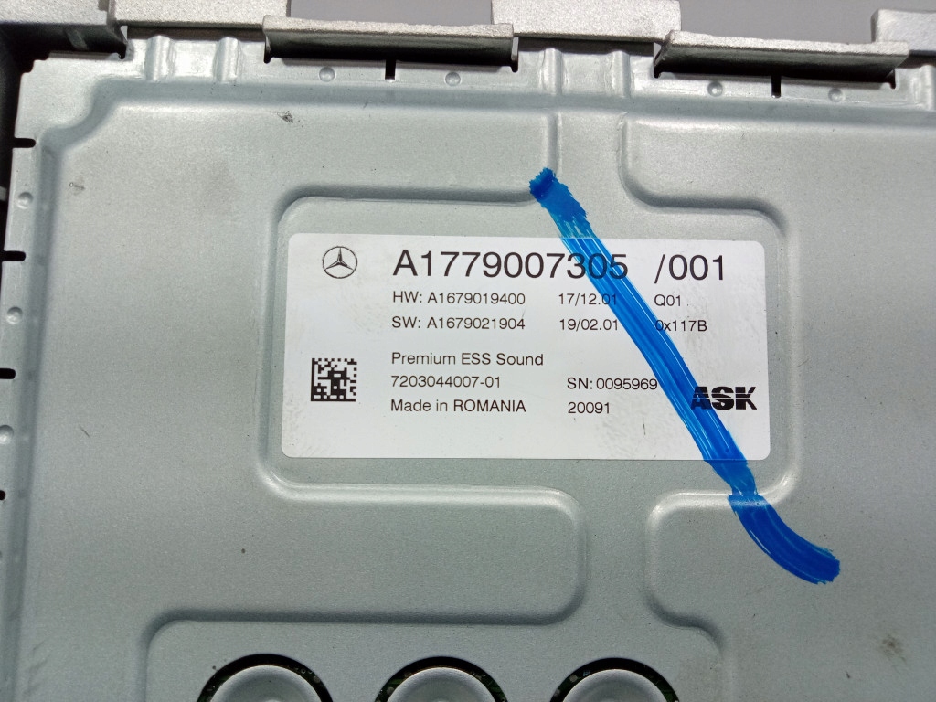 фото №5, Mercedes gle gls w167 підсилювач аудіо burmester a1779007305