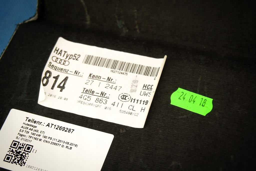 фото №8, Полиця задня audi a6 s6 4g sedan 4g5863411cl hp3