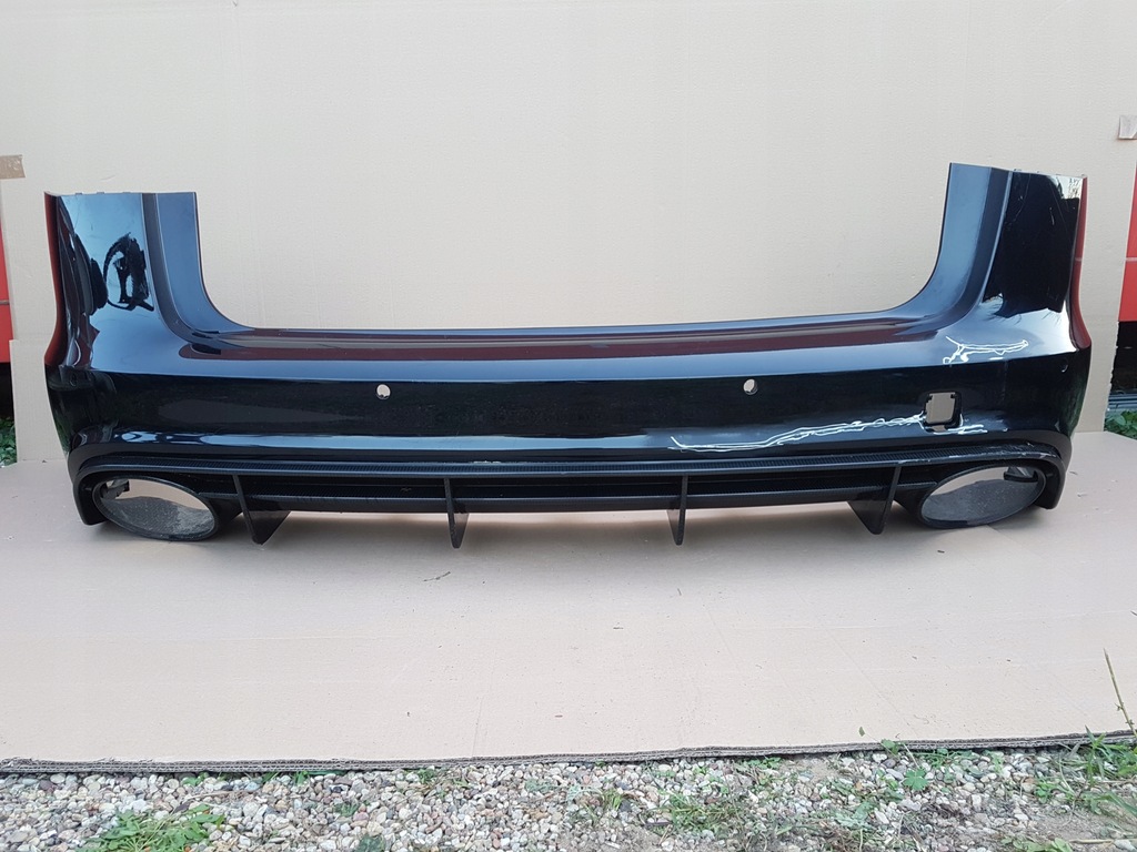 фото №1, Бампер задняя audi rs6 c7 4g9 lift карбон 15-