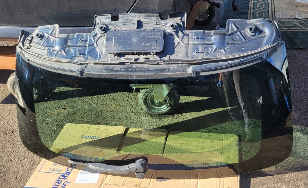 фото №9, Скло задня з кришки багажника двірник bmw 3 f31 kombi оригінальний номер тонована