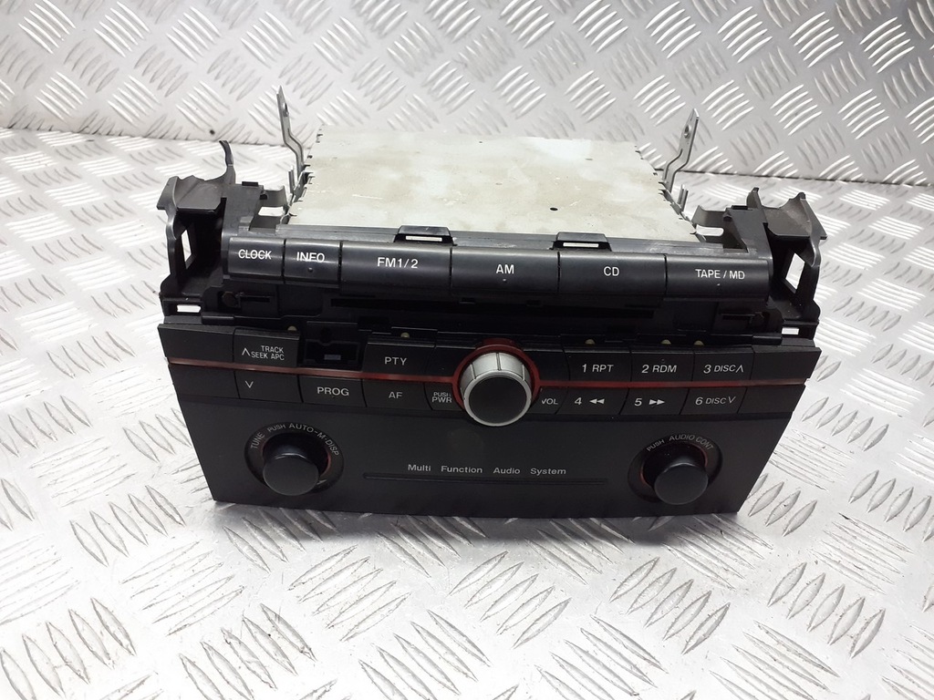 фото №1, Радио заводской mazda 3 bk bp4m66950a