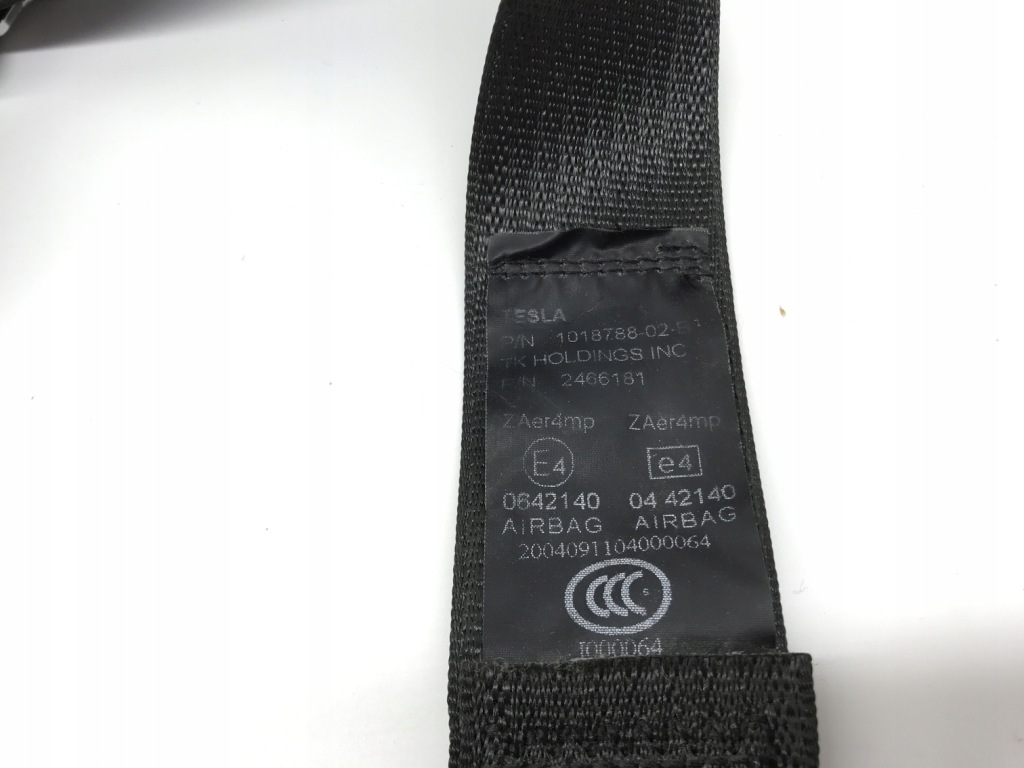 Tesla s ремень безопасности перед правый 1018788-02-b Оригинал