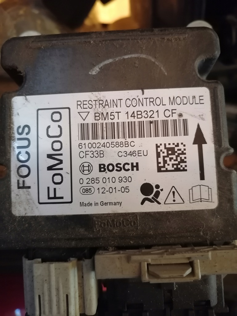 фото №1, Датчик подушек ford focus mk3 bm5t14b321cf