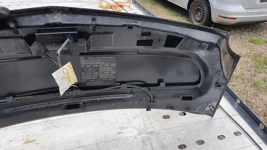 фото №5, Renault kangoo ii 2 капот крышка двигателя