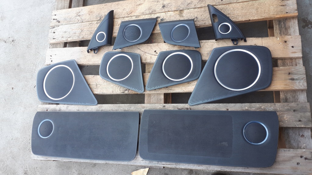 фото №1, S4 b8 lift a4 накладки дверь bang olufsen sedan