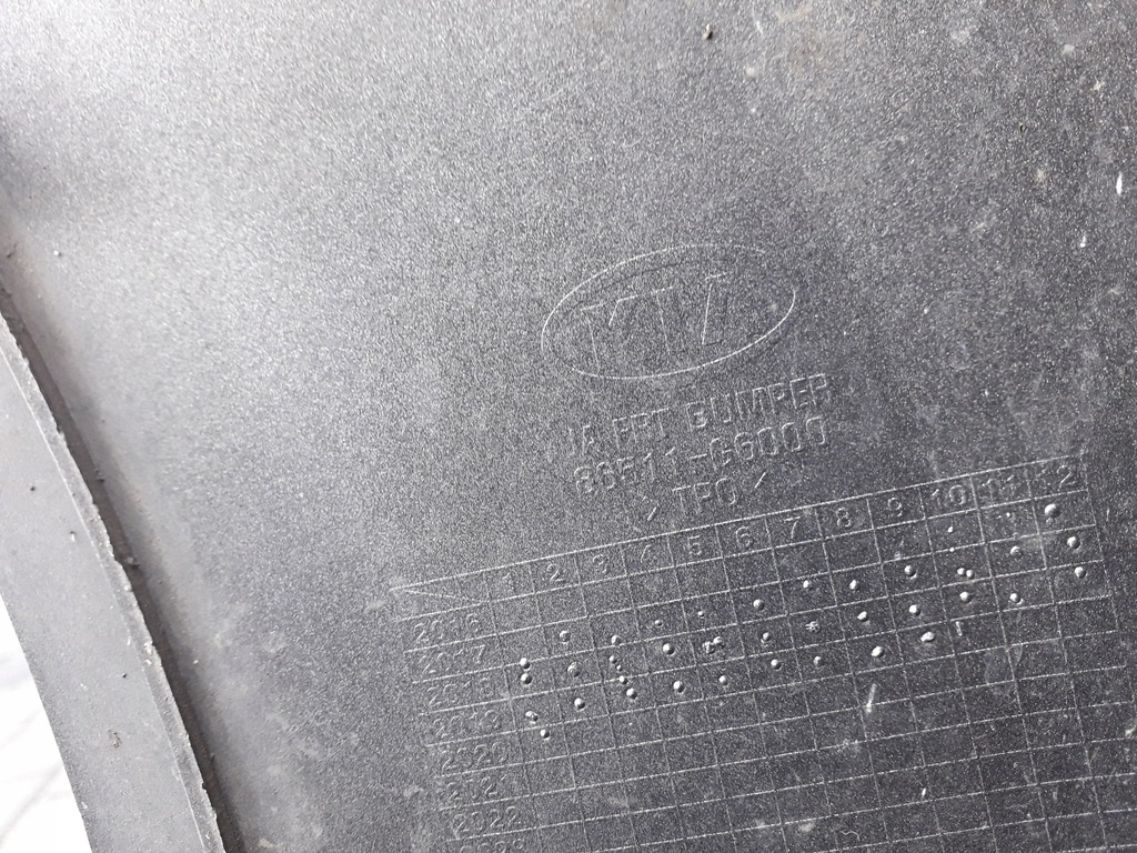 фото №14, Kia picanto 3 iii 17- бампер передний перед 86511-g6000