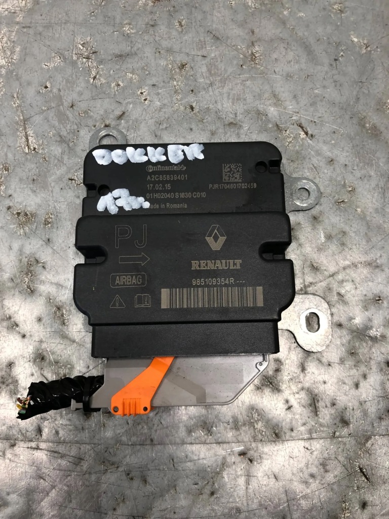 фото №1, Модуль датчик подушка безопасности dacia dokker 985109354r