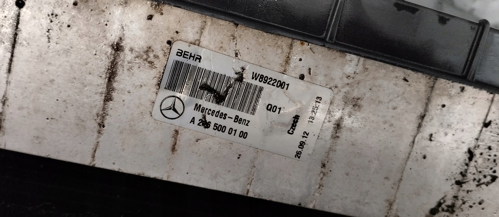 фото №11, Радіатор комплект радіатор mercedes b-klasa w246 1.8 cdi автоматична коробка передач оригінал