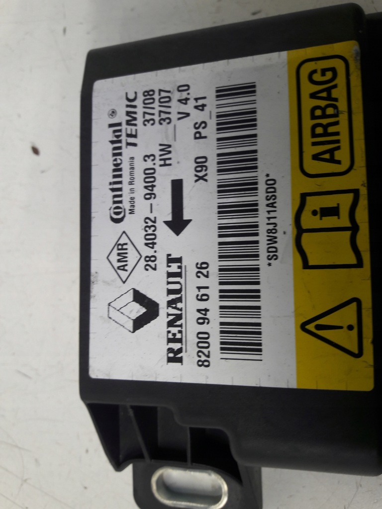 фото №7, Подушки безпеки датчик kpl dacia logan