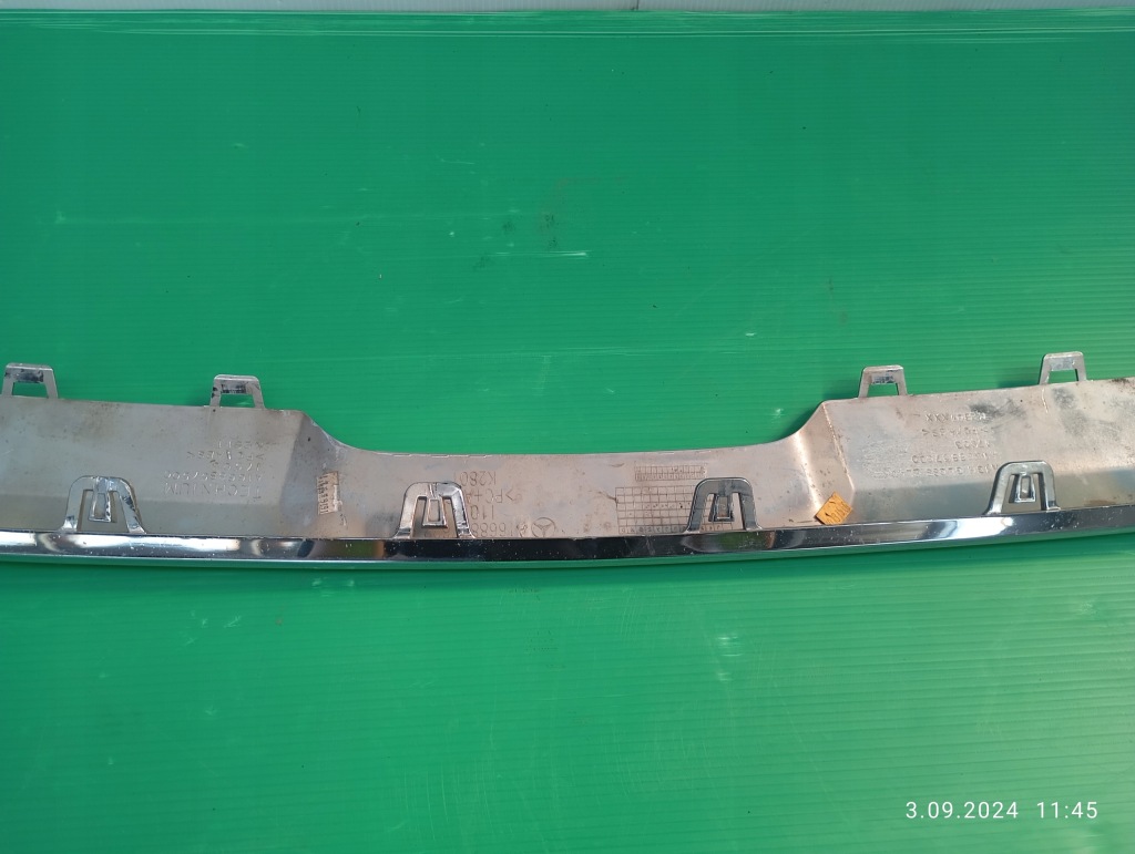 фото №10, Молдинг накладка хром бампера задняя mercedes gle w166 a1668857622