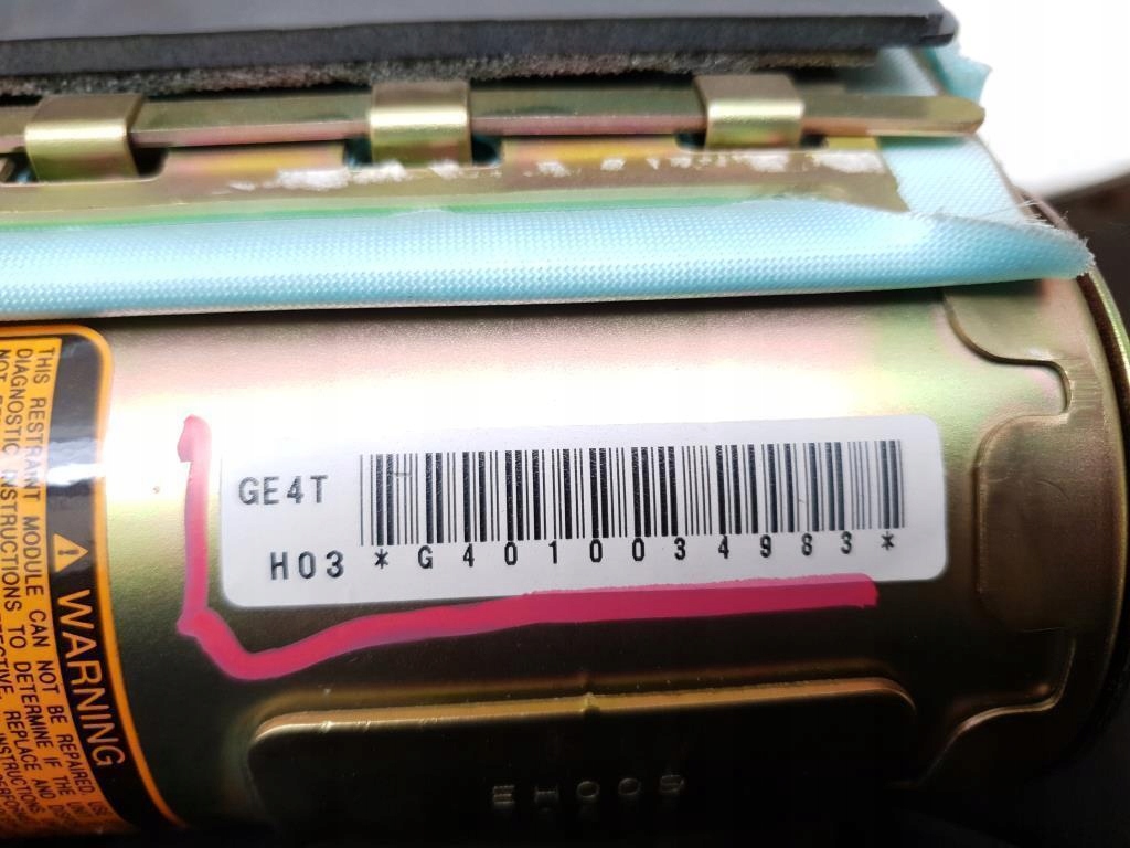 фото №7, Подушка air bag пассажира mazda 626 v