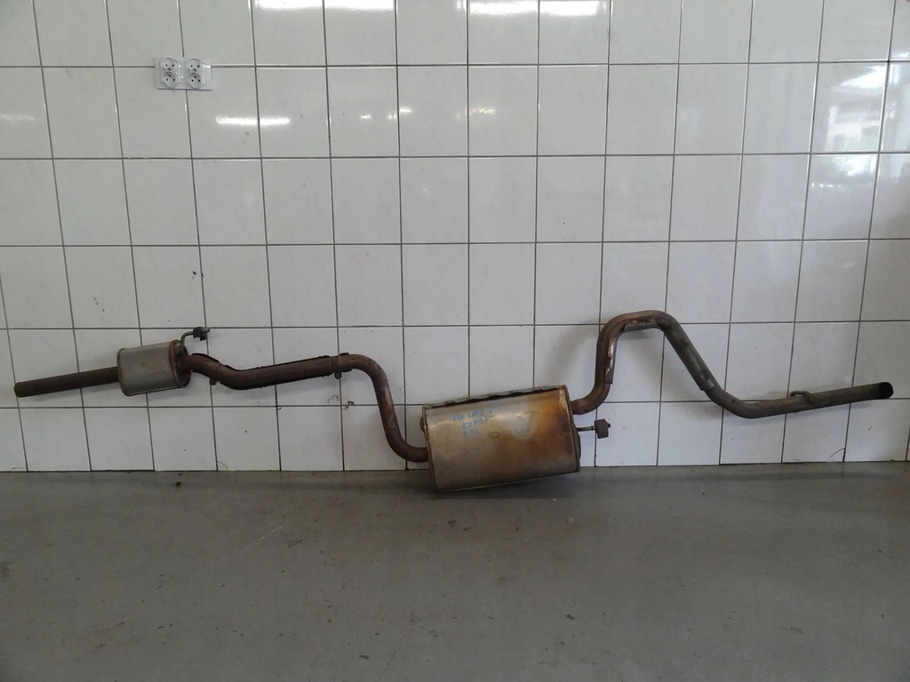 фото №1, Kia ceed ii 2014 1.4 16v гасник вихлоп комплект do wysyłki przecinamy