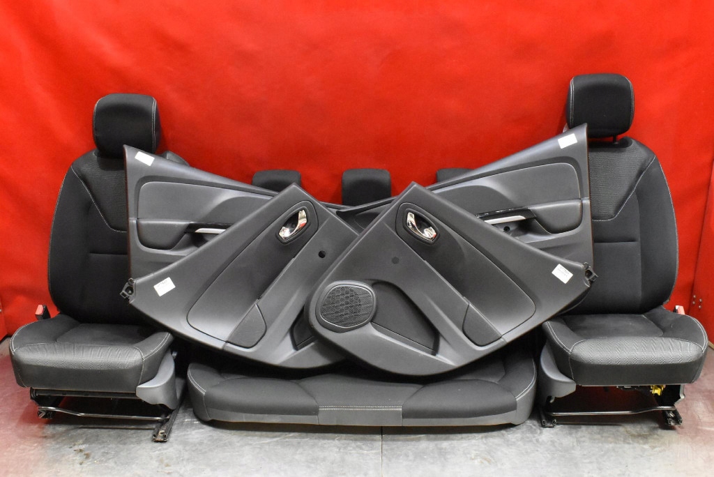 фото №1, Сидіння сидіння комплект обшивка обшивки eu renault clio 4 iv 5d hb 12-20