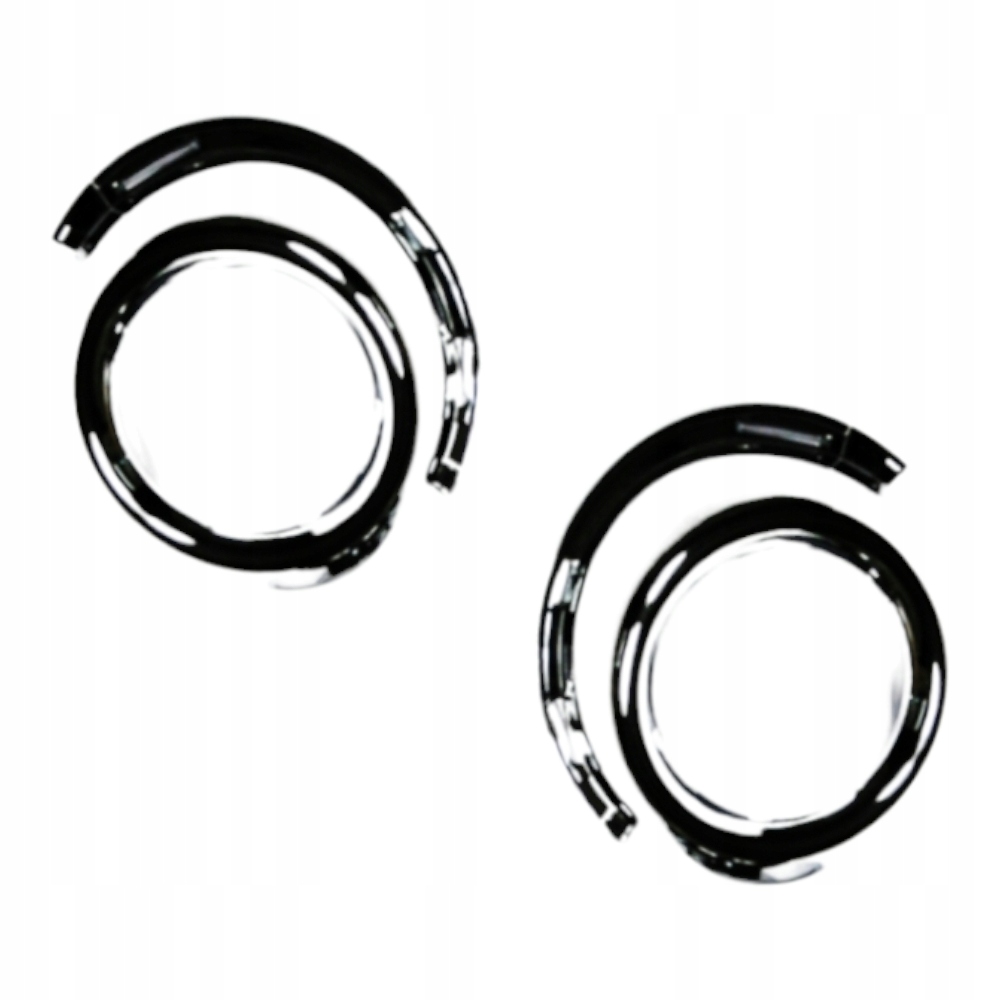 фото №1, Рамка противотуманной фары хром l/p peugeot 307 2005-2007