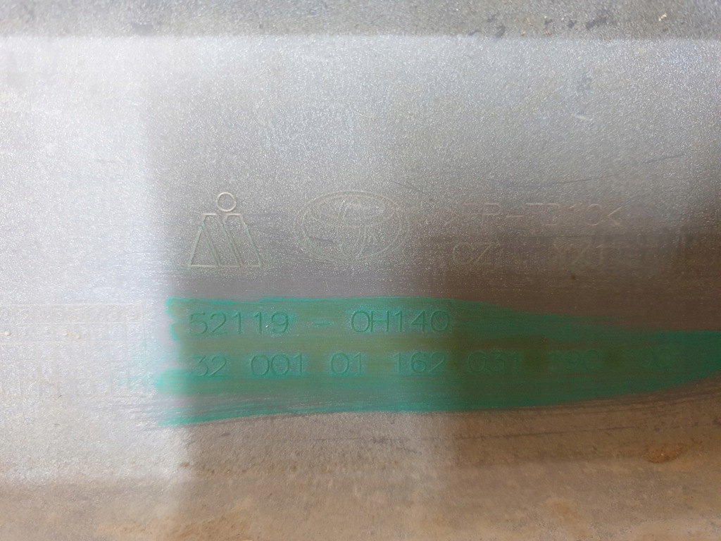 фото №10, Toyota aygo 2 14- бампер передний перед