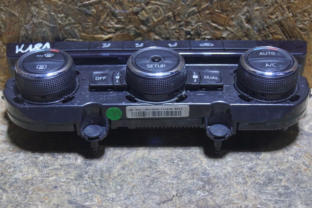 фото №9, Панель кондиционера skoda octavia iii 5e0907044k