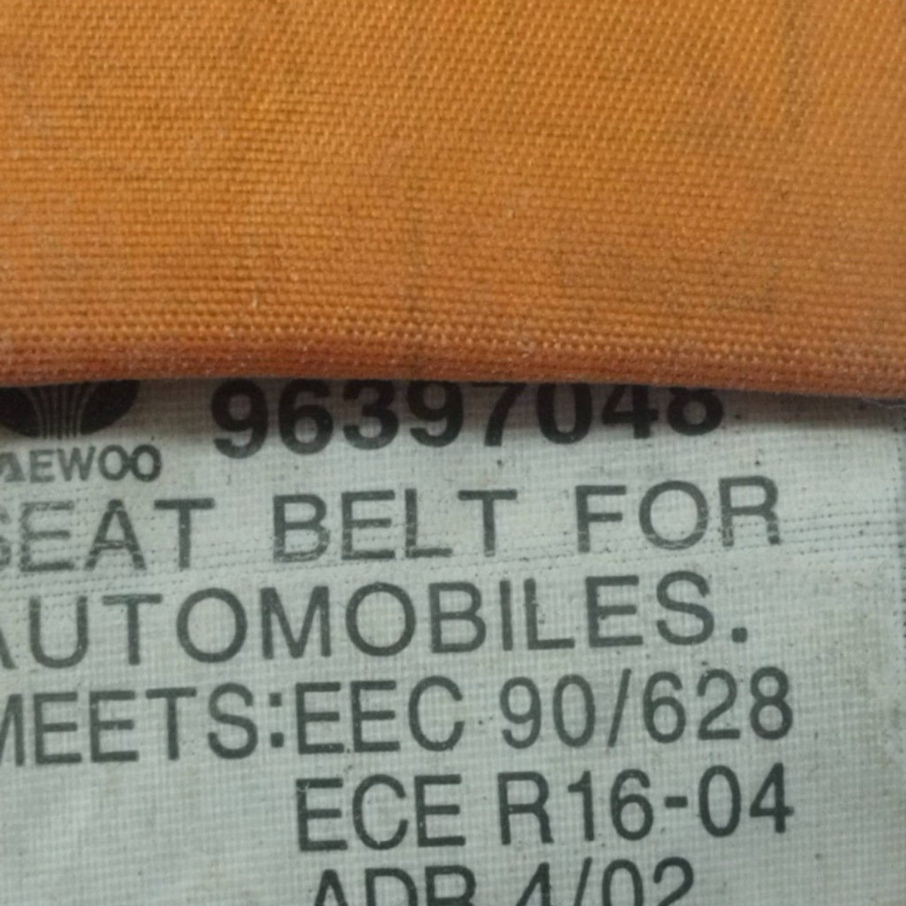 фото №8, 2004 daewoo rezzo задній pas безпеки 96397048