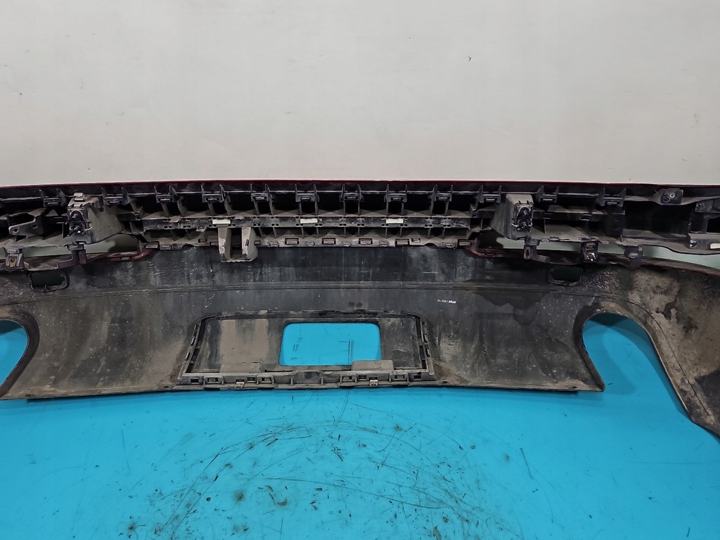 фото №13, Бампер задняя audi q7 i 4l 05-09 bordowy lz3f