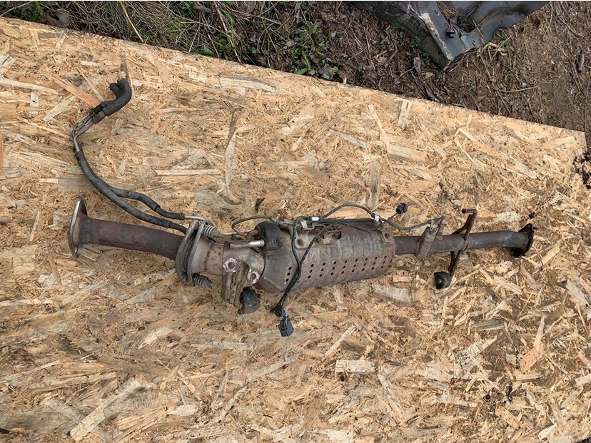 фото №1, Каталізатор вихлоп___ mzr cd 2.2 mazda 6 cx7 cx9