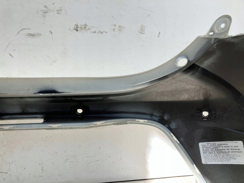 фото №8, Corolla e21 хэтчбек 2.0h гибрид бампер задняя задний голый 6xpdc 070