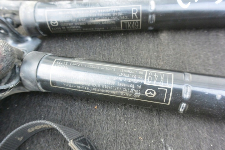 фото №7, Привод крышки багажника электрический амортизатор левый правый mazda cx9 ii tc 16-