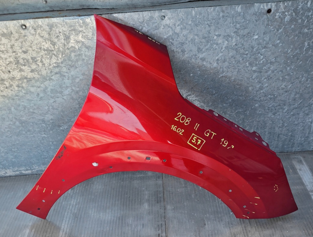 фото №1, Крыло передний правый перед peugeot 208 ii gt 2019-