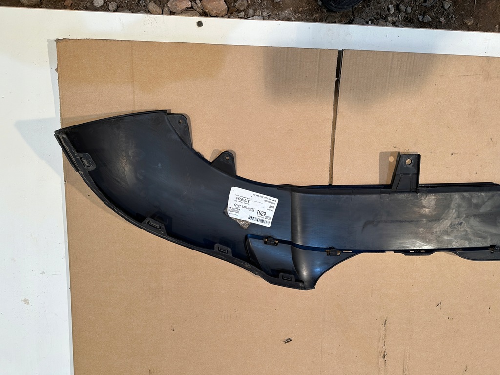 фото №8, Mercedes gle w167 спойлер накладка dół бампера перед передняя