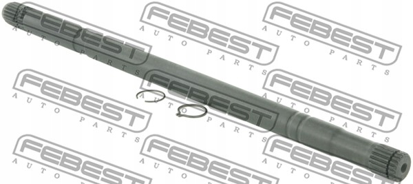 фото №2, 0712-rm413lh febest привідний вал ліва suzuki ignis rg413/