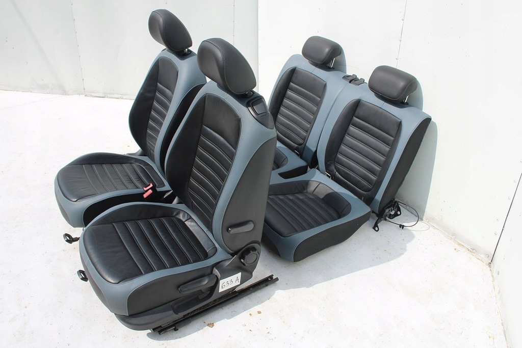 фото №5, Vw the beetle сиденья комплект сидений сидений сиденья обивка + обшивка bo